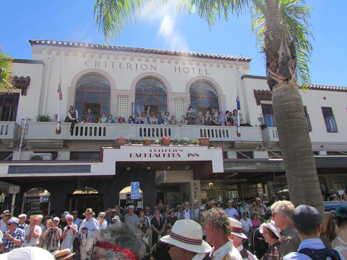 Hostel Criterion Art Deco Backpackers Napier Exterior foto