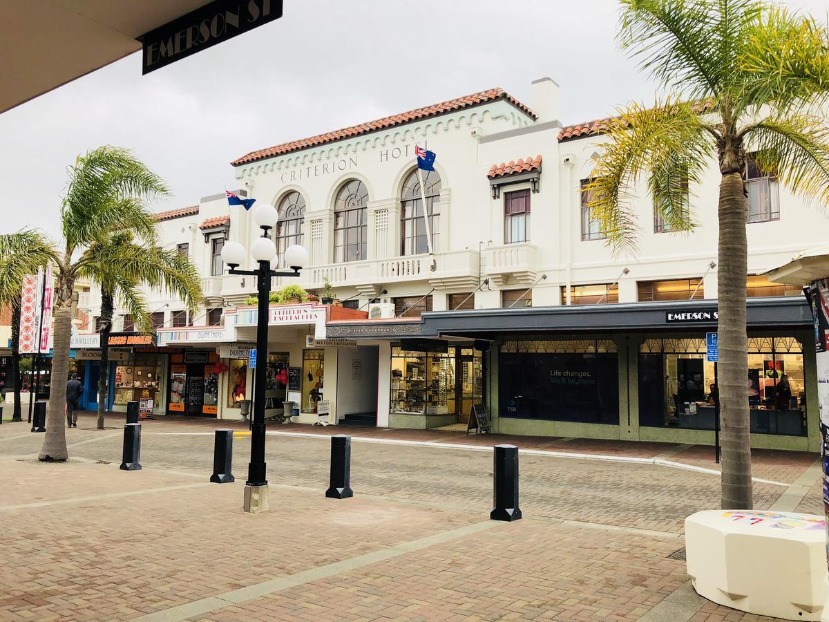 Hostel Criterion Art Deco Backpackers Napier Exterior foto